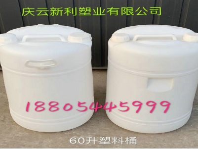 带提手60L塑料桶洗涤剂包装桶推荐.